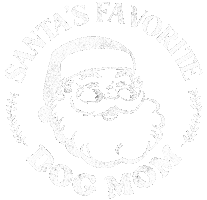 Santa Dog Mom Sticker by Beachy Pups