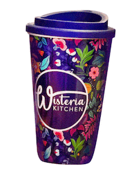 wisteriakitchen coffeecup wisteriakitchen shakeyourcoffee wisteriakitchencoffee Sticker