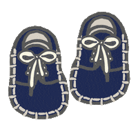 Slippers Nuit Sticker by My Baby Factory