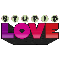 demetriusabreu love stupid lady gaga Sticker