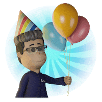 Happy Birthday Party Sticker by GrupoCedNet