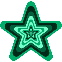 excited star struck Sticker