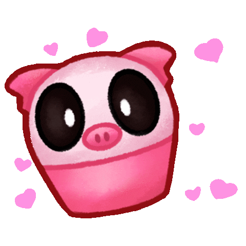 mimifriends giphyupload pig mimifriends mimifriendsua Sticker