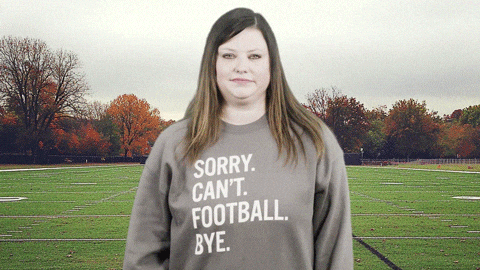 Sorry Football GIF by StickerGiant