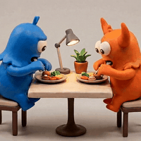 Everyday Life Eating GIF by Momo & Tulus
