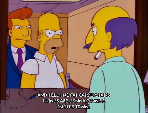 angry homer simpson GIF