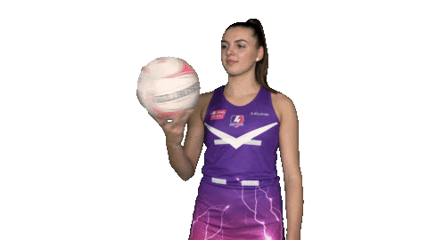 Lightning Netball Sticker by Loughborough Sport