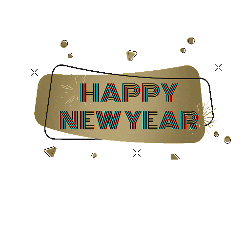 Celebrate New Year Sticker by Avery Hess