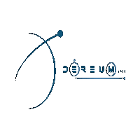 DereumLabs space moon nasa galaxy Sticker