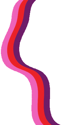 Pink Lines Sticker by thatsitfruit