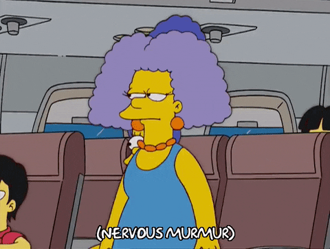 homer unhappy GIF