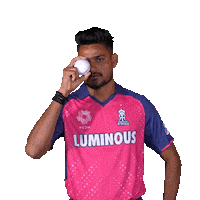 Pink Yes Sticker by Rajasthan Royals
