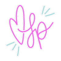 Heart Lettering Sticker