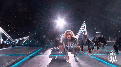 lady gaga football GIF by NFL