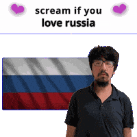 Russia Flag Sticker