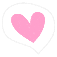 Heart Love Sticker by La Cabane d'Achille & Camille