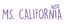 Ms California Sticker by Beach Bunny