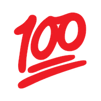 hundopizzaindia pizza yummy tasty 100 Sticker