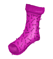 whhimsy_ halloween cozy sock whhimsy Sticker