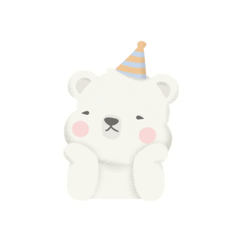 Celebrating Happy Birthday Sticker
