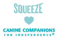 Happy Puppy Love Sticker by Squeeze Massage
