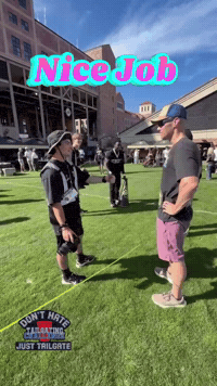 High Five Nice Job GIF by Tailgating Challenge