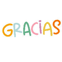 Gracias Colores Sticker