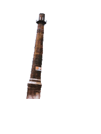 Betondemontage demolition chimney abriss schornstein Sticker
