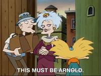 hey arnold nicksplat GIF