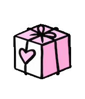 artgabyfernandes caixinha embalagem artgabyfernandes caixinha de amor Sticker