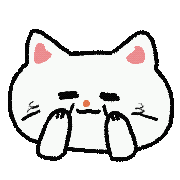 Tired 貓 Sticker