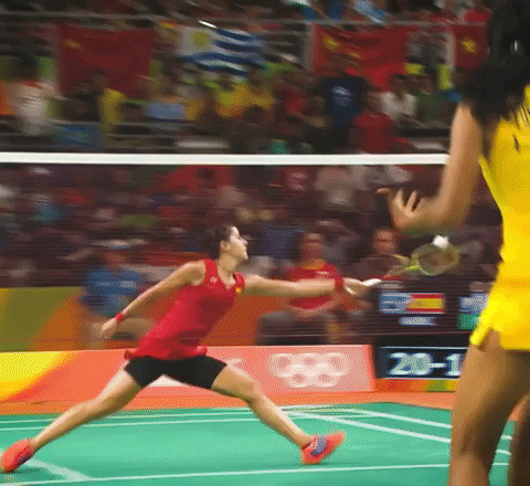 Interview Badminton GIF by Olympic Channel