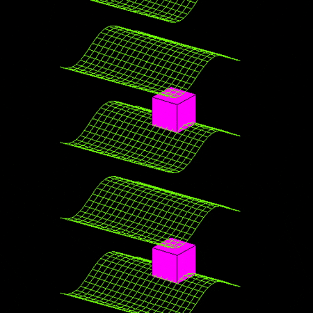 Waves Cube GIF by PERFECTL00P
