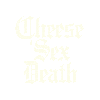 cheesesexdeath cheese drip melt grilled cheese Sticker