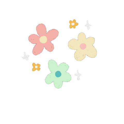 Happy Flower Sticker