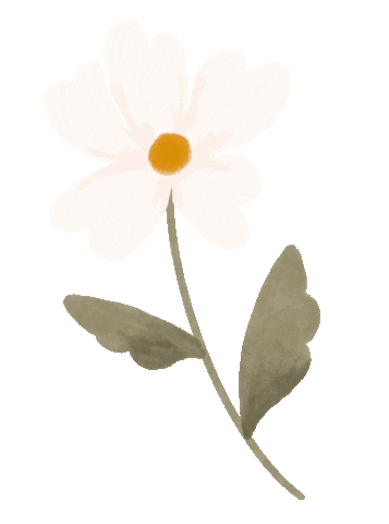 Illustration Flower Sticker