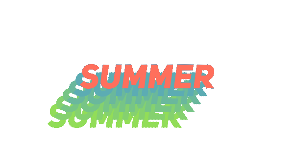 happy summer Sticker