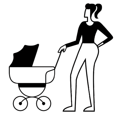 LigetBudapest family pram varosliget ligetbudapest Sticker