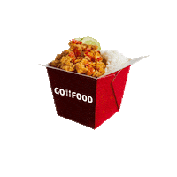 chicken rice Sticker by GO-JEK