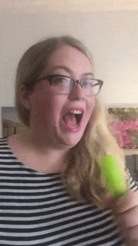 ivygirlguitar yes surprise hey silly GIF