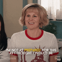 Sad Surprised GIF by Schitt's Creek