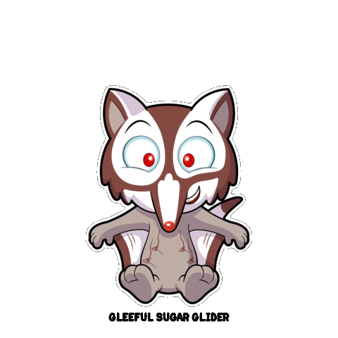 Sugar Glider Love Sticker by VeeFriends