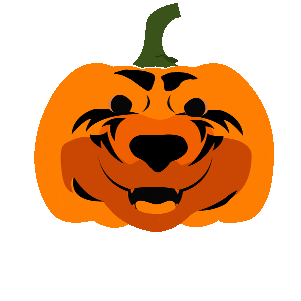 halloween pumpkin Sticker by Rochester Institute of Technology
