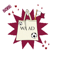WAADdesigns waad waad designs Sticker