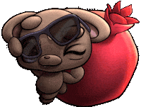 Teddy Bear Night Sticker