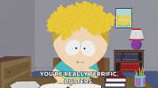 surprised butters stotch GIF by South Park 
