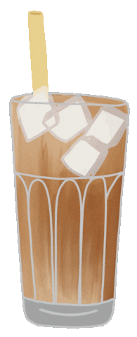 Summer Coffee Sticker by cathykoronakis.design