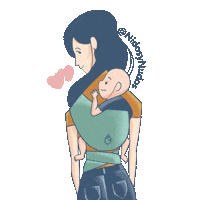 Mom Mama Sticker by Nidos Y Nudos