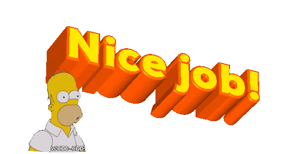 Nice Job Sticker by hamlet