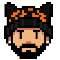 Pixel Pose Sticker by ERTgr